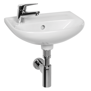 Jika Lyra Plus umývátko 40x31 cm otvor pro baterii vlevo h8153810001051 1538.1.000.105.1