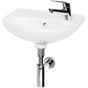 Jika Lyra Plus umývátko 40x31 cm otvor pro baterii vpravo h8153810001061 1538.1.000.106.1