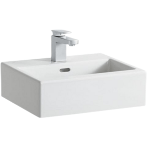 Laufen Living umývátko 45x38 cm otvor pro baterii uprostřed h8154320001041 1543.2.000.104.1