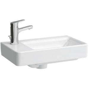Laufen Pro S umývátko 48x28 cm otvor pro baterii vlevo h8159550001041 1595.5.000.104.1