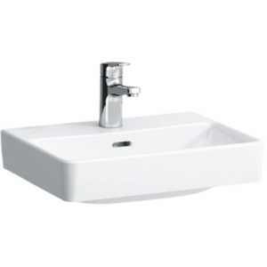 Laufen Pro S umývátko 45x34 cm otvor pro baterii uprostřed h8159610001041 1596.1.000.104.1