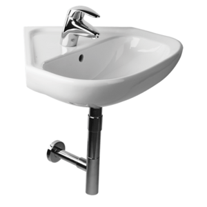 Jika Deep umývátko 45x46 cm otvor pro baterii uprostřed h8166120001041 1661.2.000.104.1