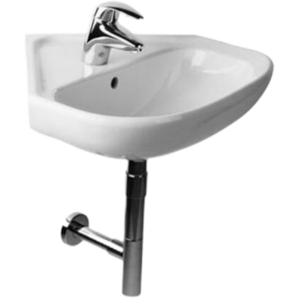 Jika Deep rohové umývátko 55x56 cm otvor pro baterii uprostřed h8166140001041 1661.4.000.104.1