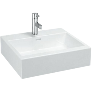 Laufen Living City nábytkové umyvadlo 50x46 cm otvor pro baterii uprostřed h8174320001041 1743.2.000.104.1