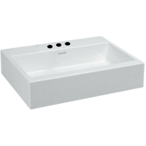 Laufen Living City nábytkové umyvadlo 60x46 cm tři otvory pro baterii h8174330001081 1743.3.000.108.1