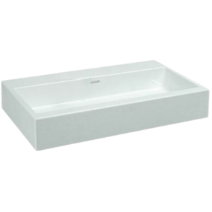 Laufen Living City nábytkové umyvadlo 80x46 cm bez otvoru pro baterii h8174370001091 1743.7.000.109.1
