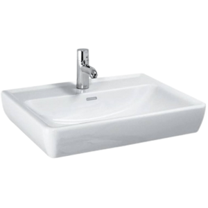 Laufen Laufen Pro umyvadlo 55x48 cm otvor pro baterii uprostřed h8189514001041 1895.1.400.104.1