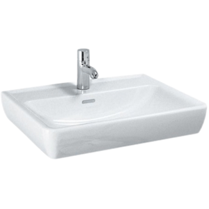 Laufen Laufen Pro umyvadlo 60x48 cm otvor pro baterii uprostřed h8189524001041 1895.2.400.104.1
