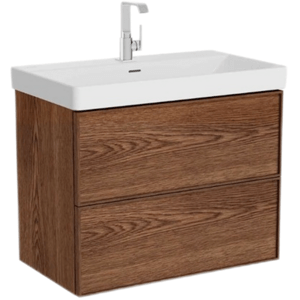 VitrA Metropole Edge koupelnová skříňka s umyvadlem 78x48x60 cm ořech 67 151