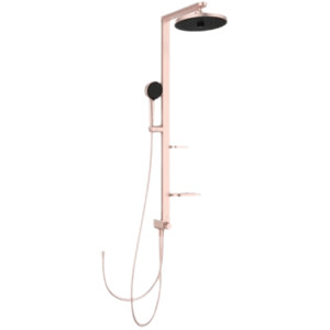 Ideal Standard Alu+ sprchový systém s poličkou rosé BD585RO