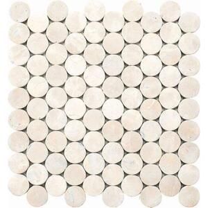 Mozaika Mosavit Circular blanco 30x30 cm mat CIRCULARBL