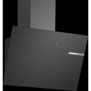 Bosch Serie 2 Nástěnný odsavač par 60 cm černé sklo, černá DWK65DK60