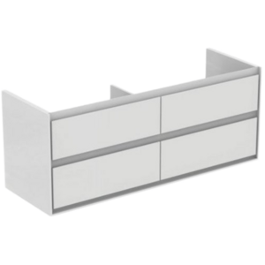 Ideal Standard Connect Air koupelnová skříňka pod umyvadlo 130x44x51,7 cm bílá lesk/bílá mat E0824B2