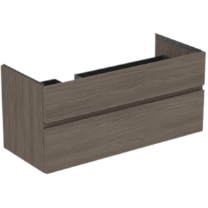 Ideal Standard Finesse koupelnová skříňka pod umyvadlo 120x55x50,5 cm tmavý jilm mat E3447UR