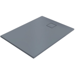 Hüppe EasyFlat sprchová vanička obdélníková 120x90 cm litý mramor šedá matná EF0209.026