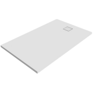 Hüppe EasyFlat sprchová vanička obdélníková 180x80 cm litý mramor bílá matná EF0227.083