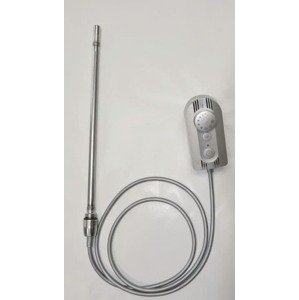 Topná tyč 500W s regul. RE10A m.stříbná