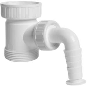Umyvadlový sifon k umyvadlu Plast Brno bílá polypropylen EMMP660
