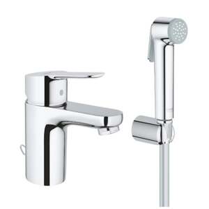 Grohe Edge umyvadlová baterie s bidetovou sprškou chrom 23757000 G23757000