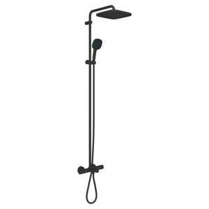 Grohe Vitalio Comfort sprchový systém s vanovým termostatem černá matná 269842431 G269842431