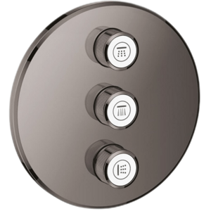 Grohe Grohtherm SmartControl sprchová a vanová baterie bez podomítkového tělesa hard graphite 29122a00 G29122A00
