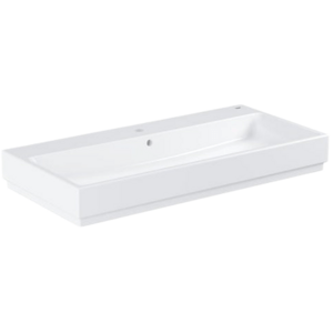 Grohe Cube Ceramic umyvadlo 100x49 cm alpine-white otvor pro baterii uprostřed 3938600h G3938600H
