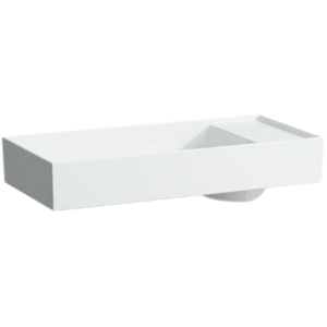 Laufen Kartell By Laufen umyvadlo na desku 75x35 cm mat otvor pro baterii, bez přepadu H8123327571111