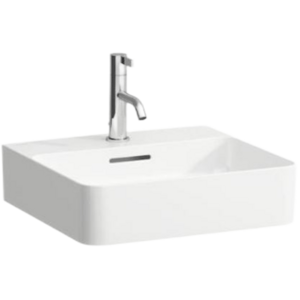 Laufen Val umývátko 45x42 cm otvor pro baterii uprostřed H8162804001041