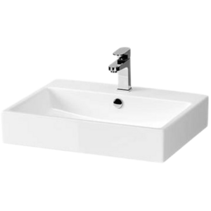 Cersanit Virgo umyvadlo 60,5x46 cm bez otvoru pro baterii, bez přepadu K118-006