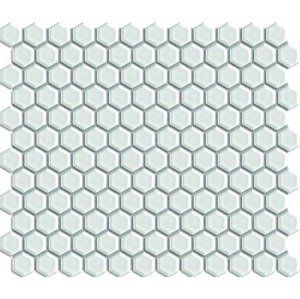 Keramická mozaika Premium Mosaic white 26x30 cm mat MOS26WHM