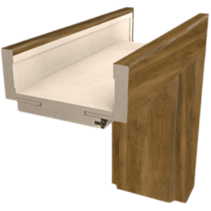 Obložková zárubeň Naturel 70 cm pro tloušťku stěny 28-30 cm pravá O11DPL70P