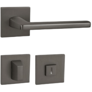 Klika Naturel PRIMA HR titan s WC knoflíkem