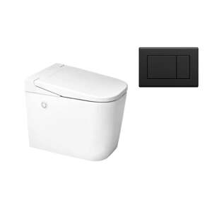 Ultimax stojící WC s technologií OptimFlush včetně nádržky a nástěnného tlačítka SATOFSHFS3.1C
