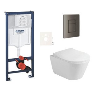 Závěsný wc set do lehkých stěn / předstěnová montáž Glacera Ava SIKOGRSAVASCAL0