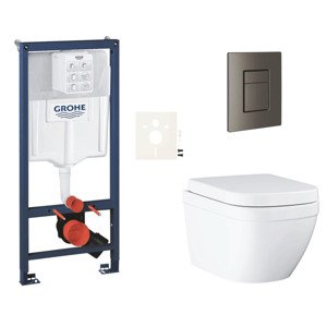 Závěsný wc set do lehkých stěn / předstěnová montáž GROHE Euro Ceramic SIKOGRSEUSCAL0