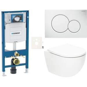 Závěsný wc set do lehkých stěn / předstěnová SAT Fusion SIKOGSTORFUS01