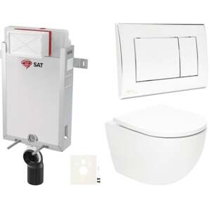 Závěsný wc set k zazdění SAT Fusion SIKOSZTORFU21