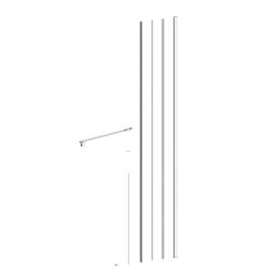 Set pro walk-in SAT Walk-In Xmotion bílá SIKOWIXMPROFILSTB