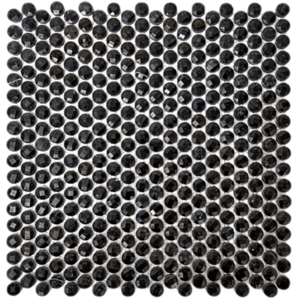 Kamenná mozaika Premium Mosaic Stone černá 30x30 cm leštěná STMOSDIA15BKP