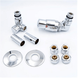 HOPA Classic-Set ventil pro ústřední vytápění nerez VENTILVISIONSETSS