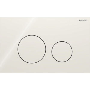 Geberit Sigma40 ovládací tlačítko sklo písková šedá 115.628.JL.1