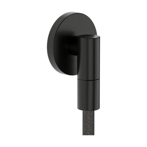 Hansgrohe FixFit Fine S podomítkový vývod se zpětným ventilem kartáčovaný černý chrom 28 882 340