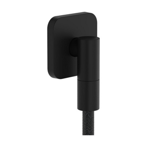 Hansgrohe FixFit Fine Q podomítkový vývod se zpětným ventilem matná černá 28 884 670