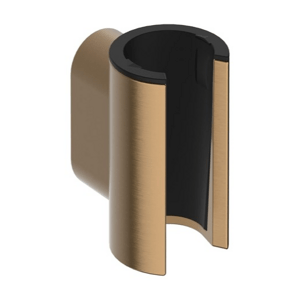 Hansgrohe Porter Fine držák sprchy pevný kartáčovaný bronz 28 885 140