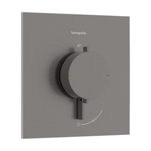 Hansgrohe Ecostat Comfort E sprchová baterie bez podomítkového tělesa kartáčovaný černý chrom 33 710 340