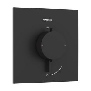 Hansgrohe Ecostat Comfort E sprchová baterie bez podomítkového tělesa matná černá 33 710 670