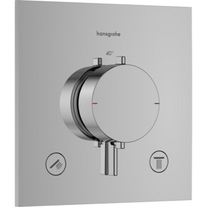 Hansgrohe Ecostat Comfort E sprchová a vanová baterie bez podomítkového tělesa chrom 33 711 000
