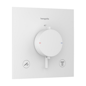 Hansgrohe Ecostat Comfort E sprchová a vanová baterie bez podomítkového tělesa matná bílá 33 711 700