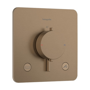 Hansgrohe Ecostat Comfort Q sprchová a vanová baterie bez podomítkového tělesa kartáčovaný bronz 33 717 140