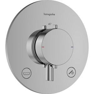 Hansgrohe Ecostat Comfort S sprchová a vanová baterie bez podomítkového tělesa chrom 33 718 000